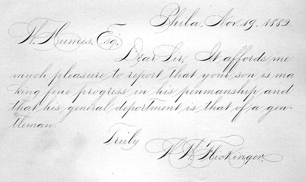What is the history of cursive writing?