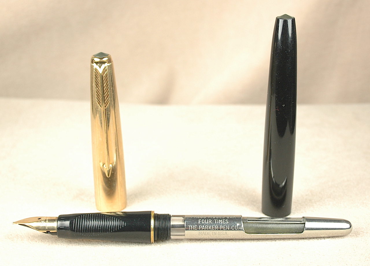 Fuliwen 2048 Fountain Pen Brass Pen M Nib #5 Screw Cap 28g
