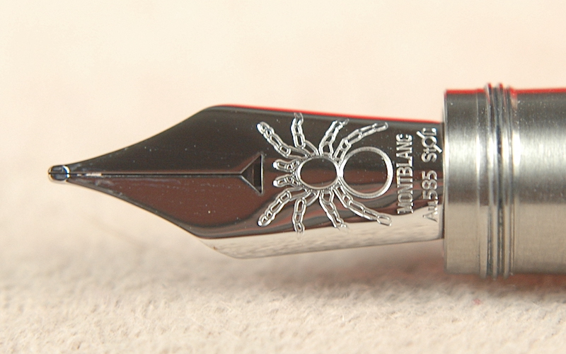 Pre-Owned Pens: 5500: Mont Blanc: Rouge et Noir Spider Metamorphosis