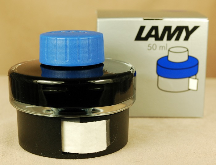 Ink: LT52BL: Lamy: 50ml Ink Bottle--Blue