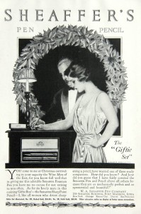 Sheaffer Lifetime pen set ad