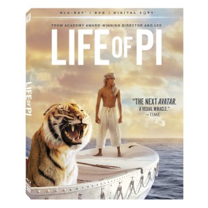 Here's the "Life of Pi" box cover. My dad couldn't wait to see it, while I was more resistant.