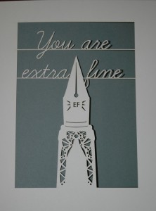 The folks at Candy Spotting make really incredible laser-cut cards with witty slogans and puns!