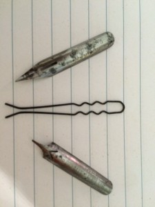 Can you help identify and date these dip nibs for fellow reader Cheryl B?