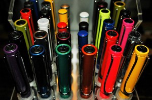 This year ThePenMarket.com is hosting a Lamy table at the Chicago Pen Show...in addition to its usual vintage/modern pens table. These Lamys are part of the special new nib-testing station for Lamy.